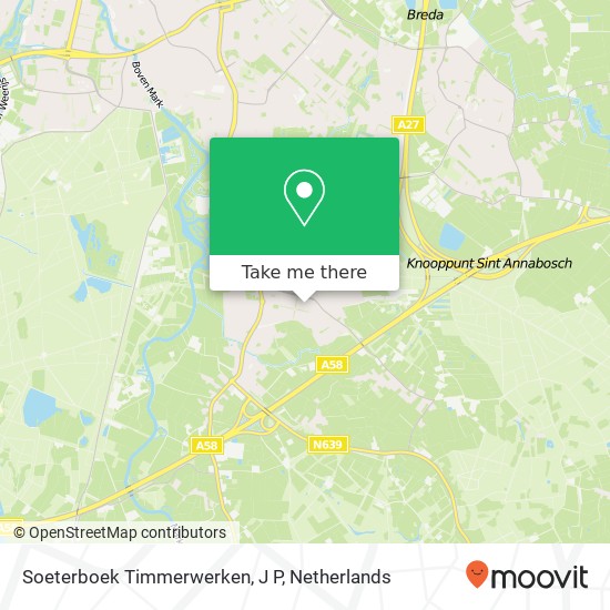 Soeterboek Timmerwerken, J P map