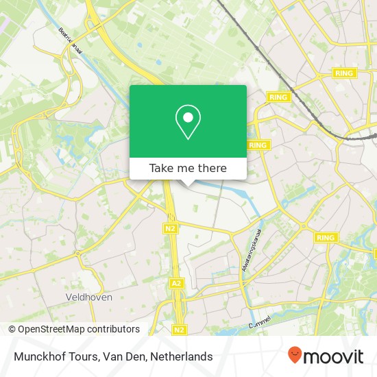 Munckhof Tours, Van Den map