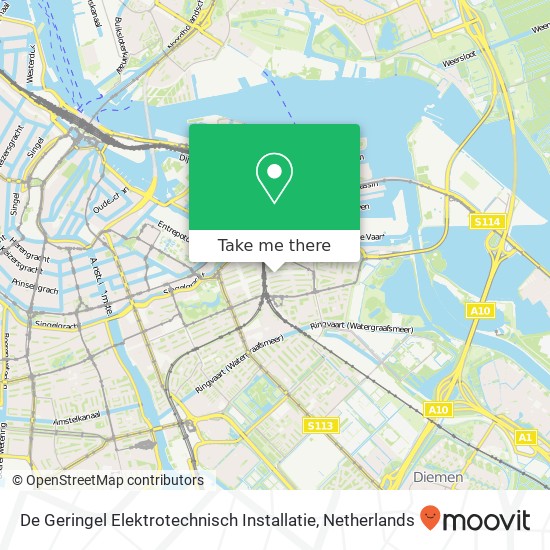 De Geringel Elektrotechnisch Installatie Karte