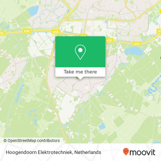 Hoogendoorn Elektrotechniek Karte