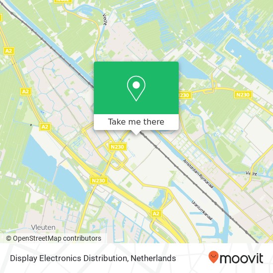 Display Electronics Distribution map