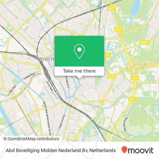 Abd Beveiliging Midden Nederland Bv map