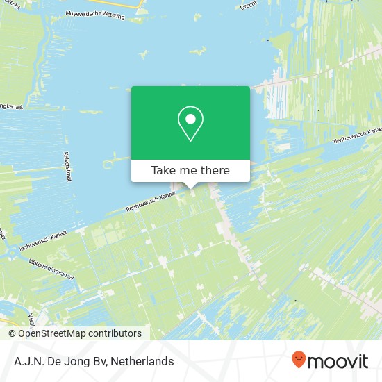 A.J.N. De Jong Bv map