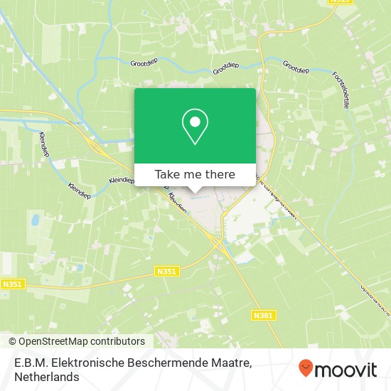 E.B.M. Elektronische Beschermende Maatre map