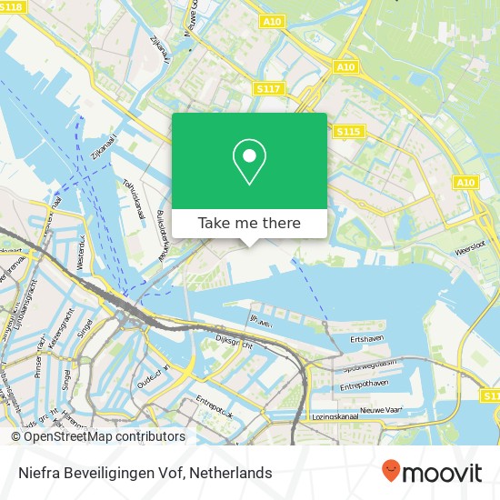 Niefra Beveiligingen Vof map