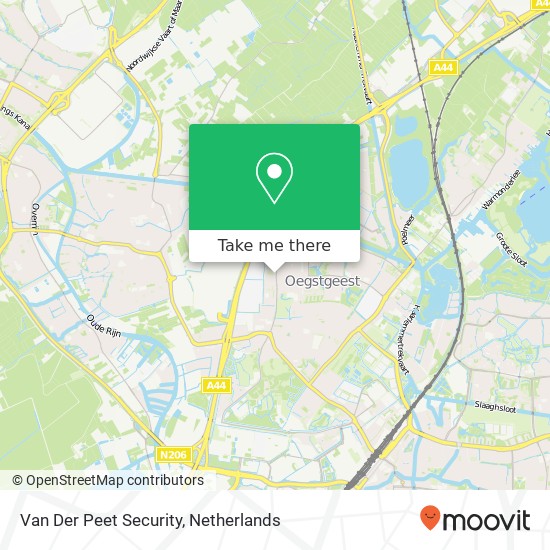 Van Der Peet Security map