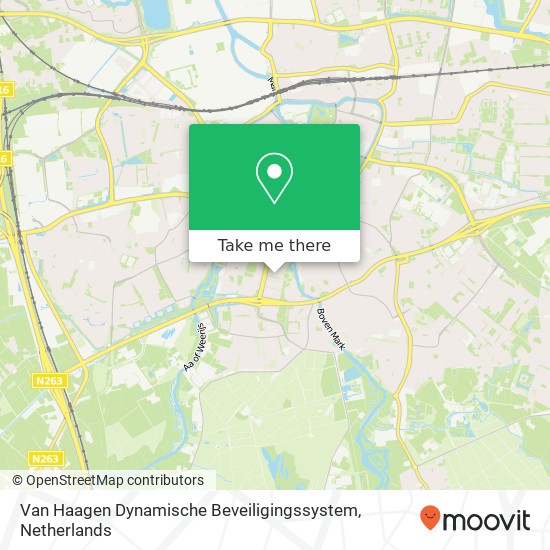 Van Haagen Dynamische Beveiligingssystem map