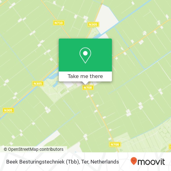 Beek Besturingstechniek (Tbb), Ter map