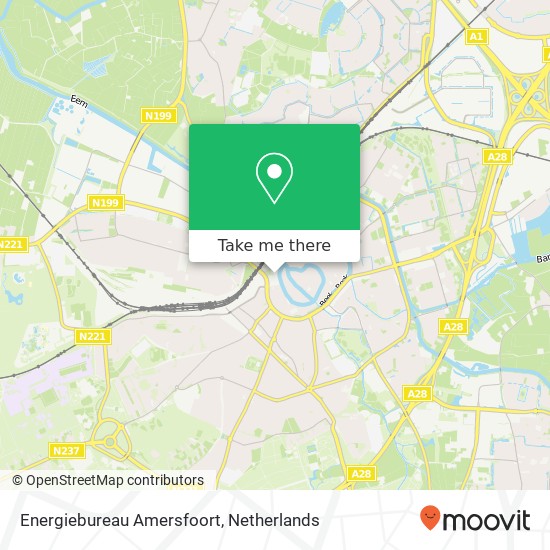 Energiebureau Amersfoort map