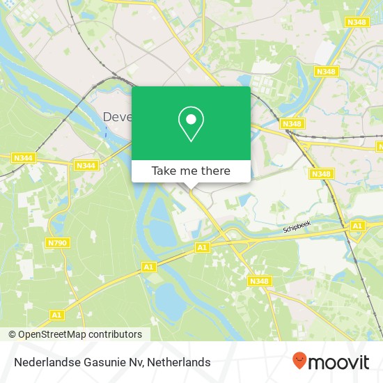 Nederlandse Gasunie Nv Karte