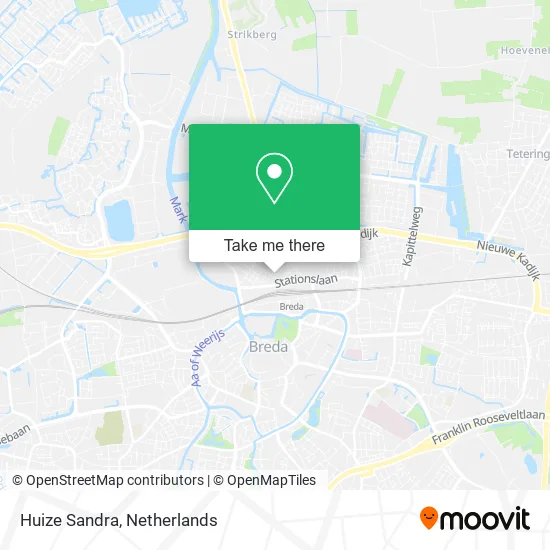 Huize Sandra map
