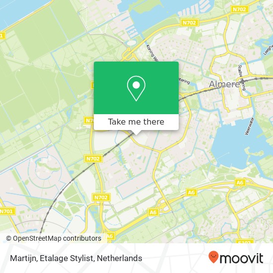 Martijn, Etalage Stylist map