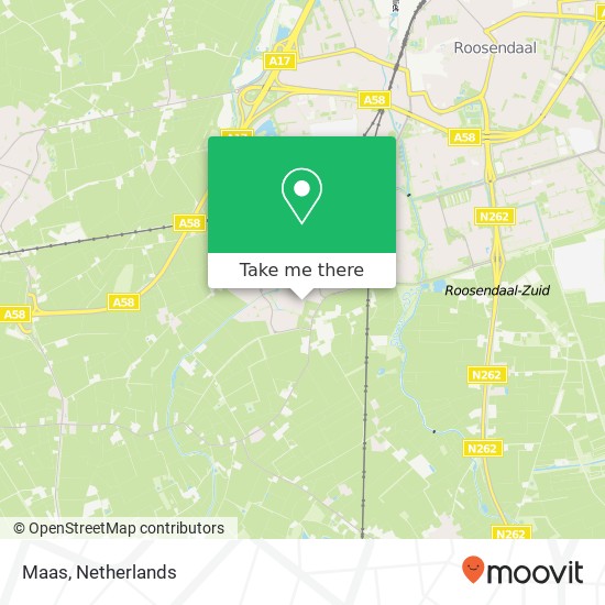 Maas Karte