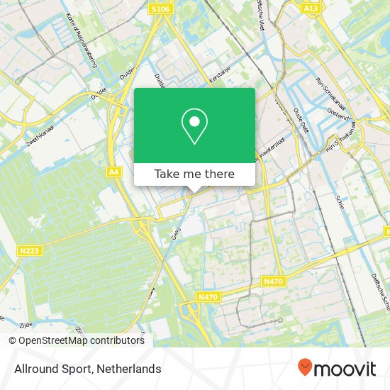 Allround Sport map