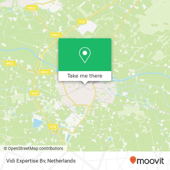 Vidi Expertise Bv map