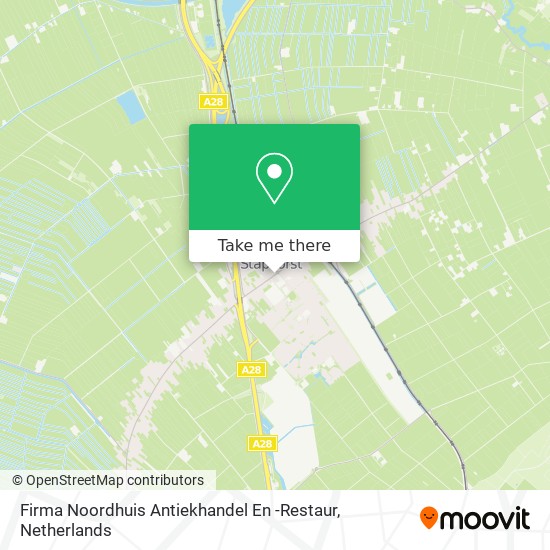 Firma Noordhuis Antiekhandel En -Restaur map