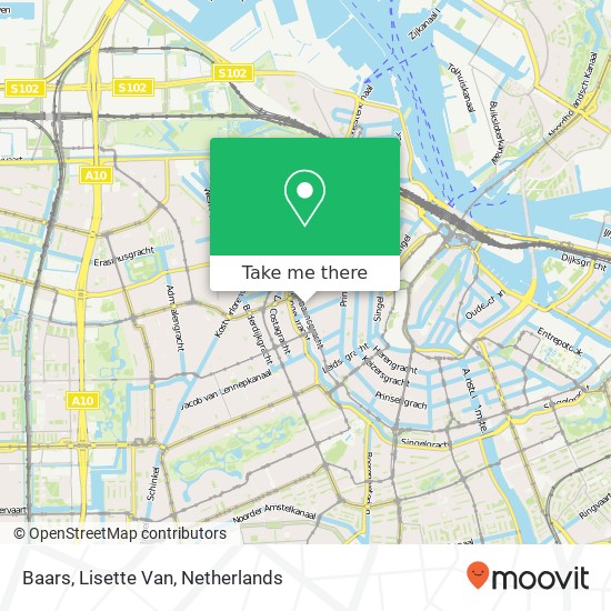 Baars, Lisette Van map