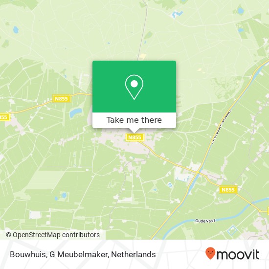 Bouwhuis, G Meubelmaker map
