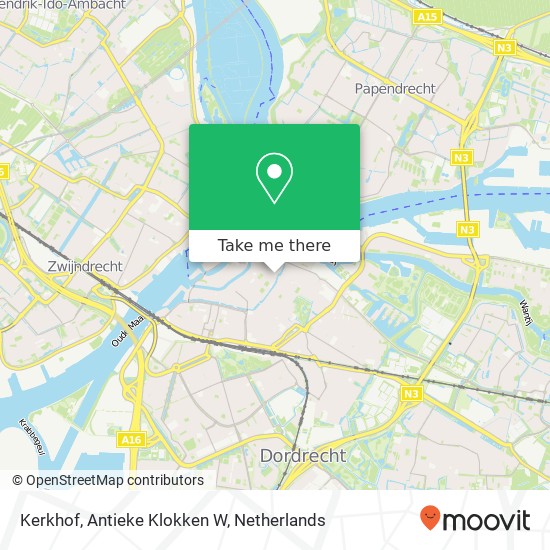 Kerkhof, Antieke Klokken W map