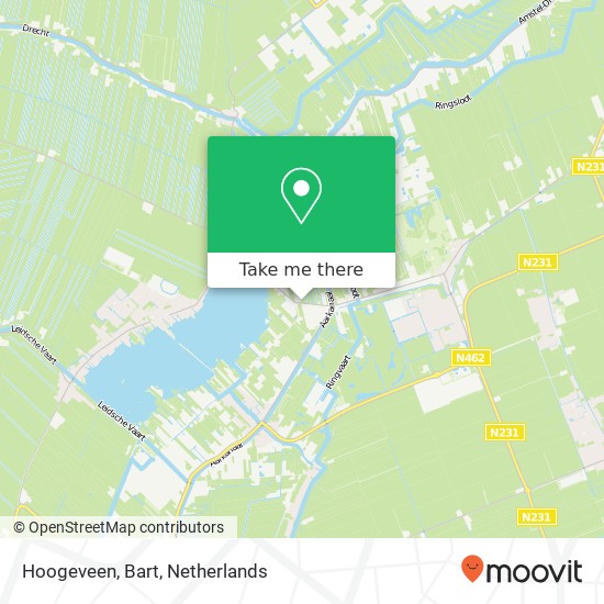 Hoogeveen, Bart map