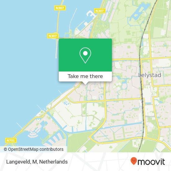 Langeveld, M Karte