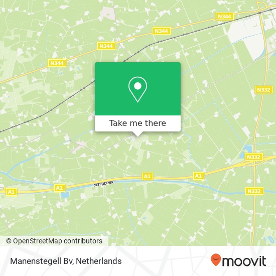 Manenstegell Bv map