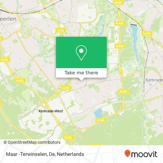 Maar -Terwinselen, De map