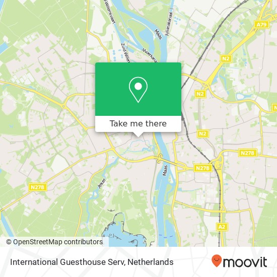 International Guesthouse Serv map