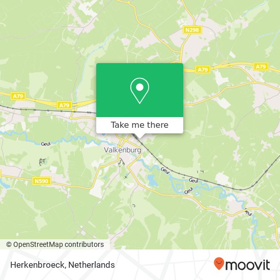 Herkenbroeck map