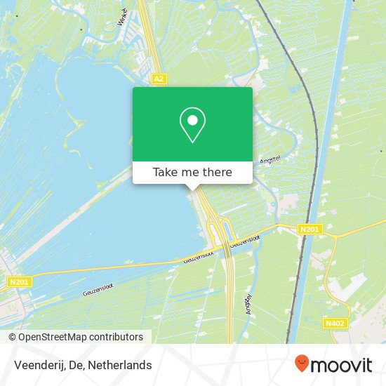 Veenderij, De map