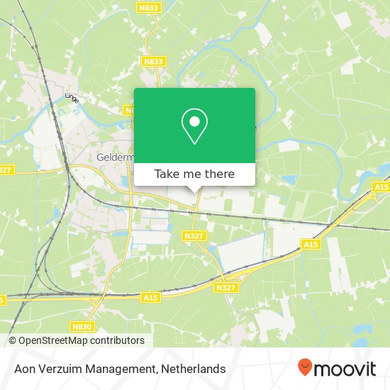 Aon Verzuim Management map