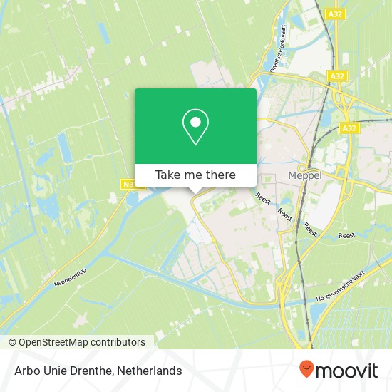 Arbo Unie Drenthe Karte