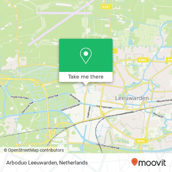 Arboduo Leeuwarden map