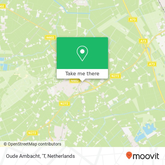 Oude Ambacht, 'T map