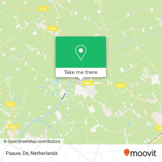 Paauw, De map