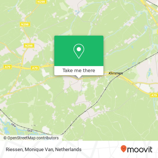 Riessen, Monique Van map