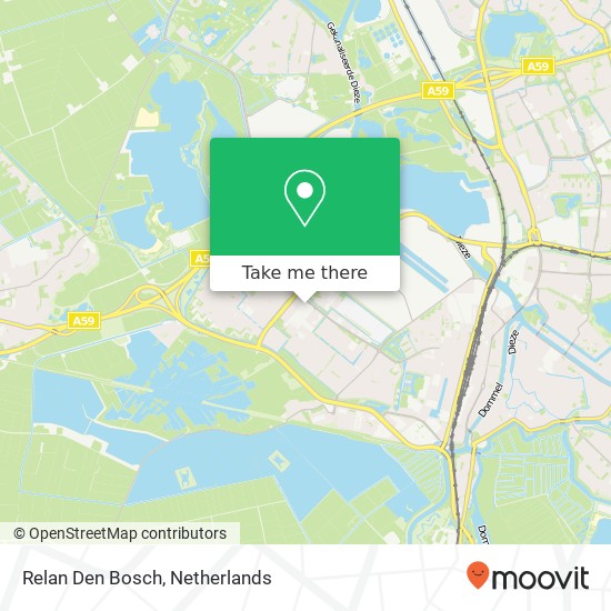 Relan Den Bosch map