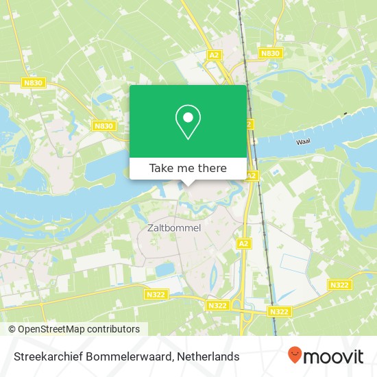 Streekarchief Bommelerwaard map