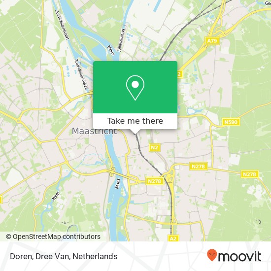 Doren, Dree Van map