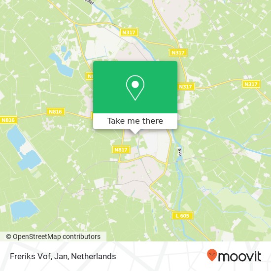Freriks Vof, Jan map