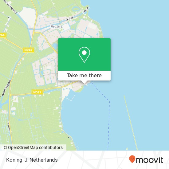 Koning, J map