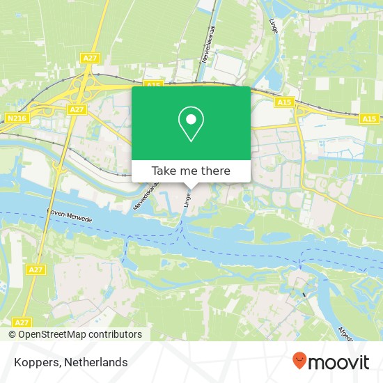 Koppers map