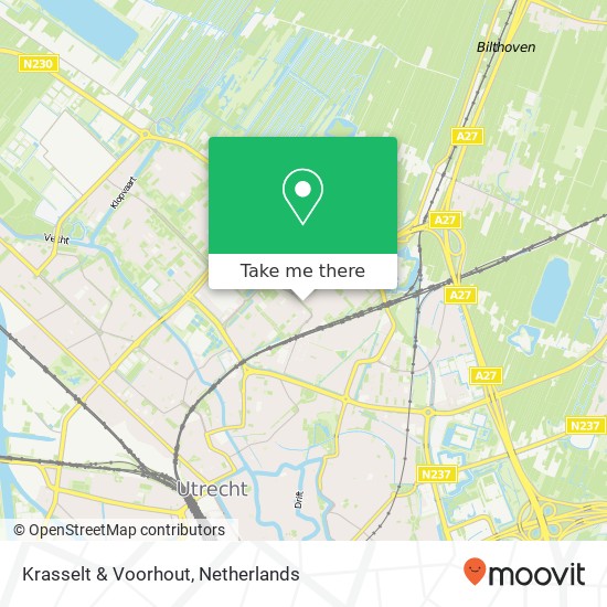 Krasselt & Voorhout Karte