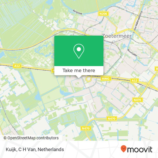 Kuijk, C H Van map