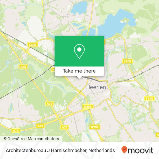 Architectenbureau J Harnischmacher map