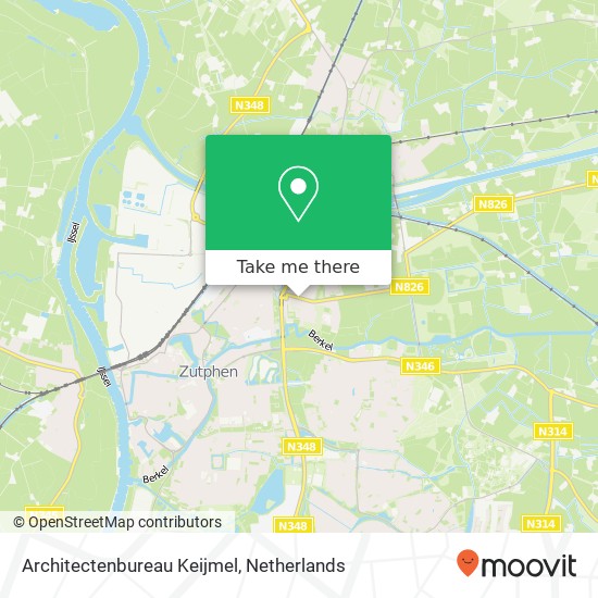 Architectenbureau Keijmel map