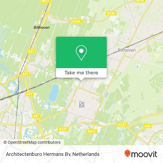 Architectenburo Hermans Bv map