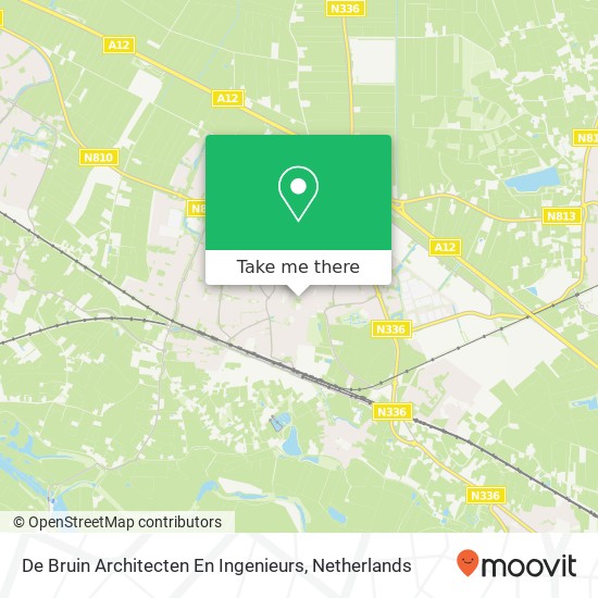 De Bruin Architecten En Ingenieurs map