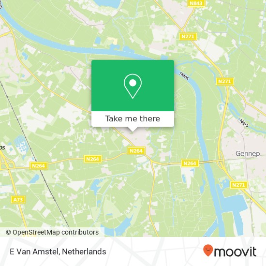 E Van Amstel map