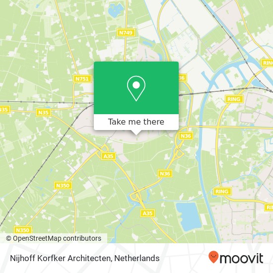 Nijhoff Korfker Architecten map